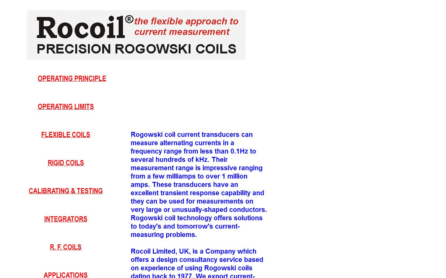 Rocoil Ltd Website