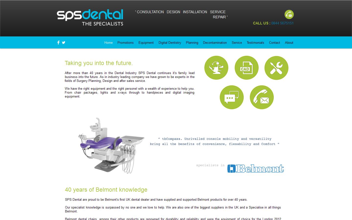 S P S Dental Website