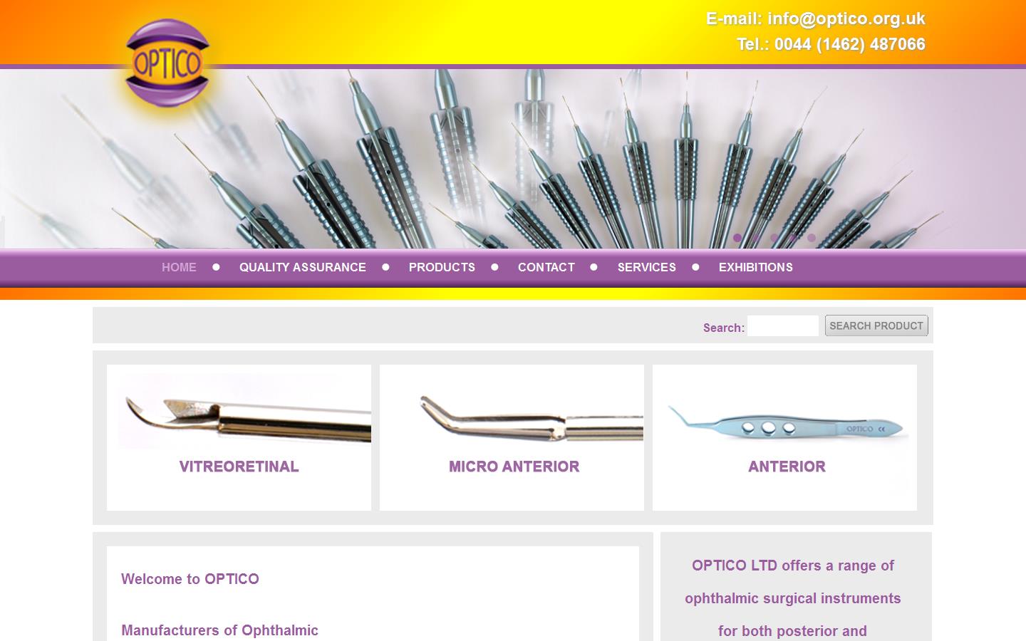 Optico Website