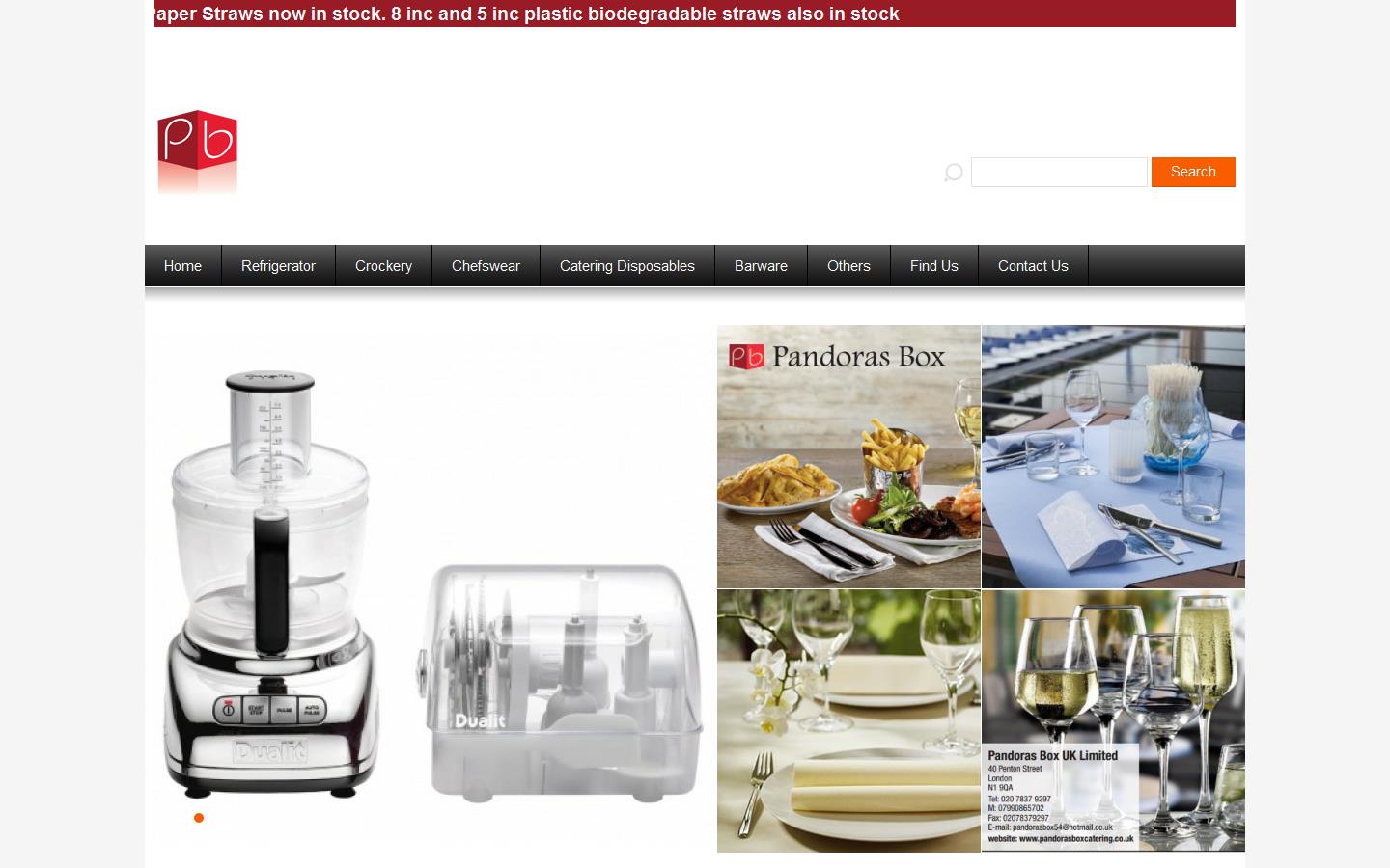 Pandoras Box UK Ltd Website