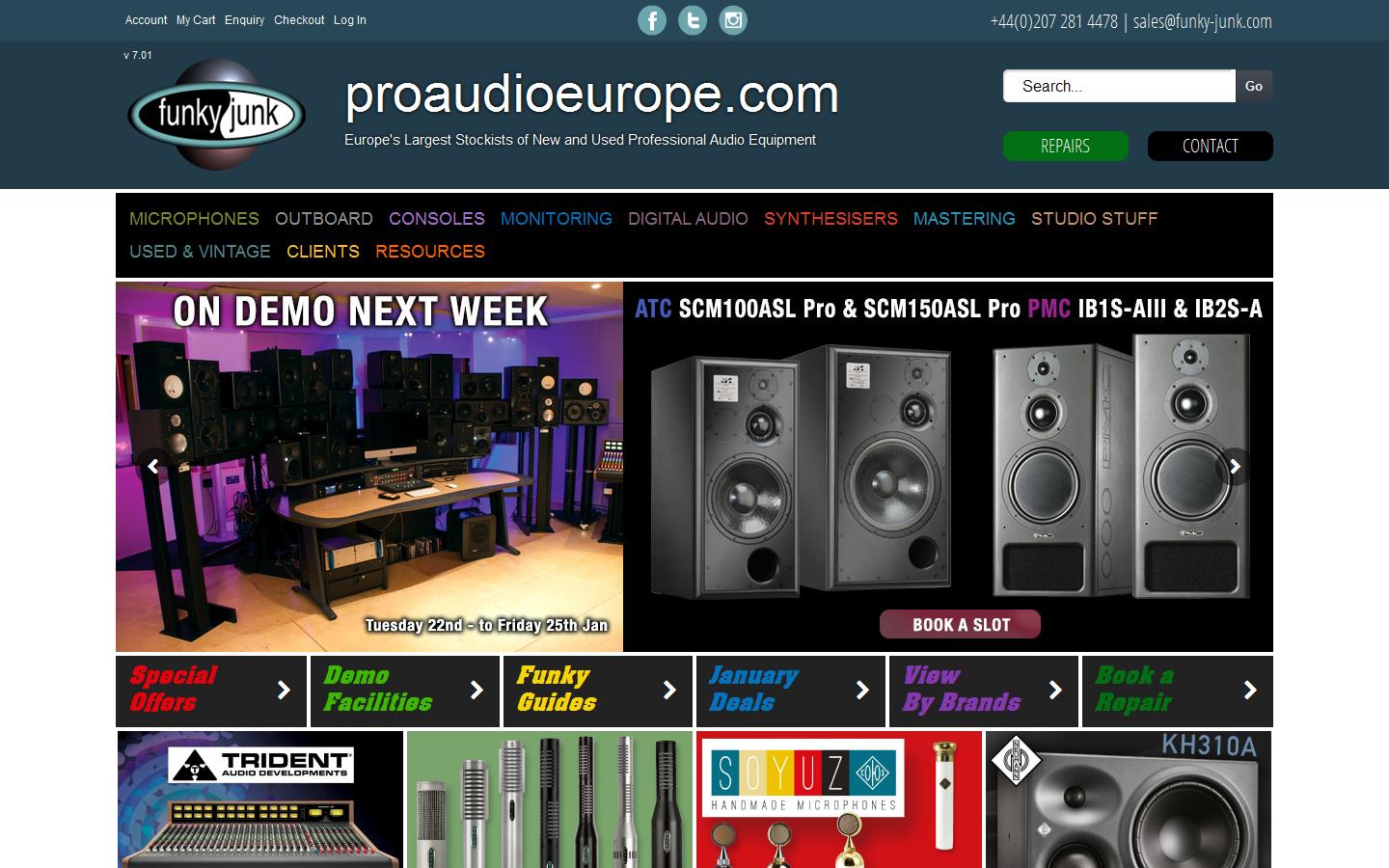 Funky Junk Ltd Website