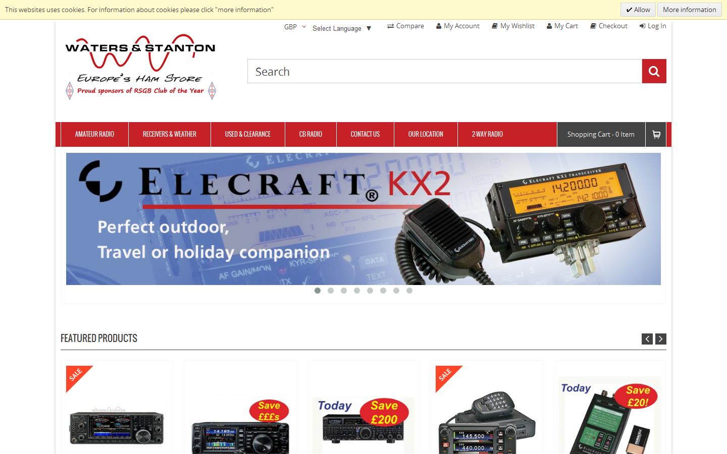 Waters & Stanton Website