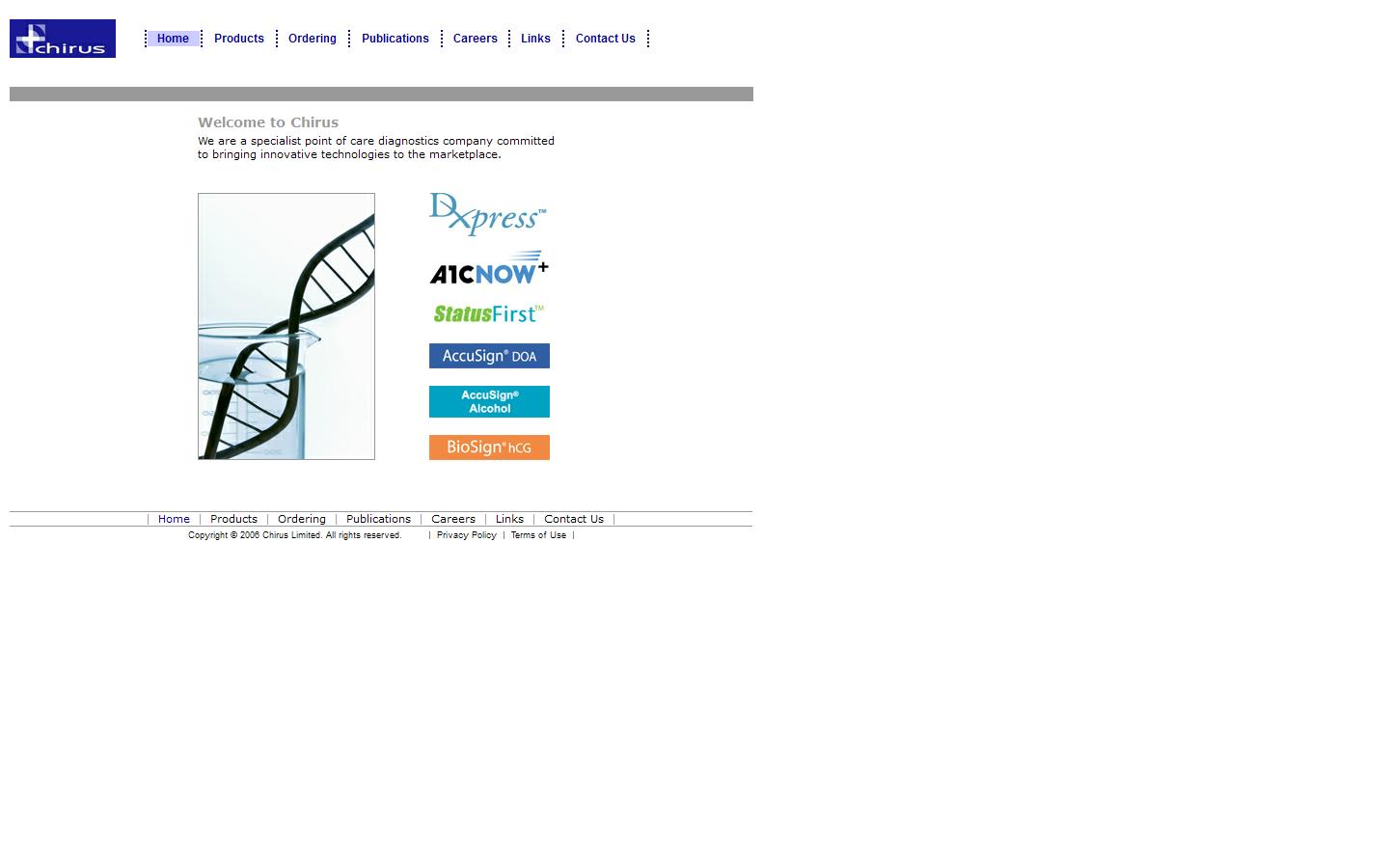 Chirus Ltd Website