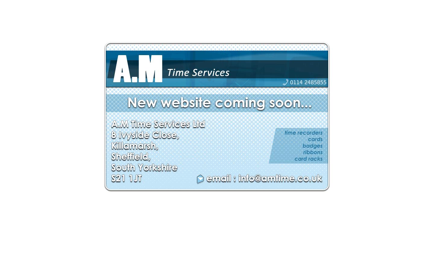 A M Time Services Website