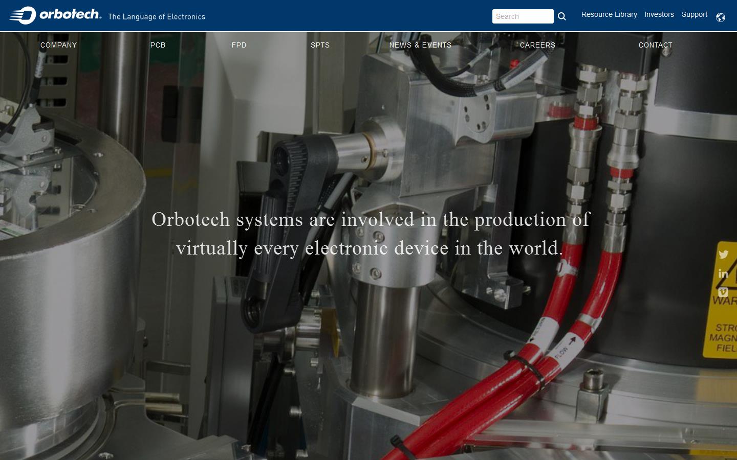 S P T S Technologies Website