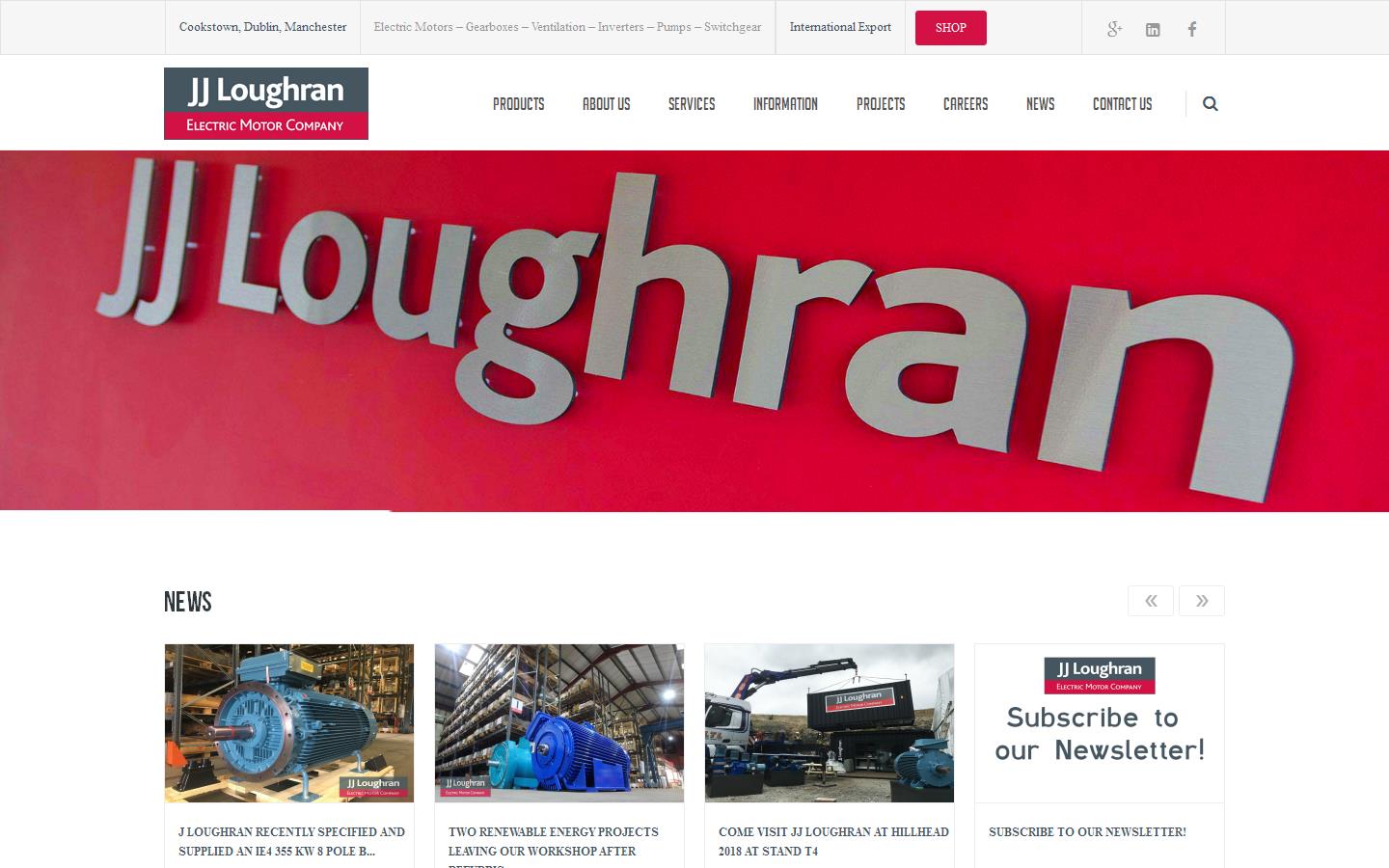 J J Loughran Website