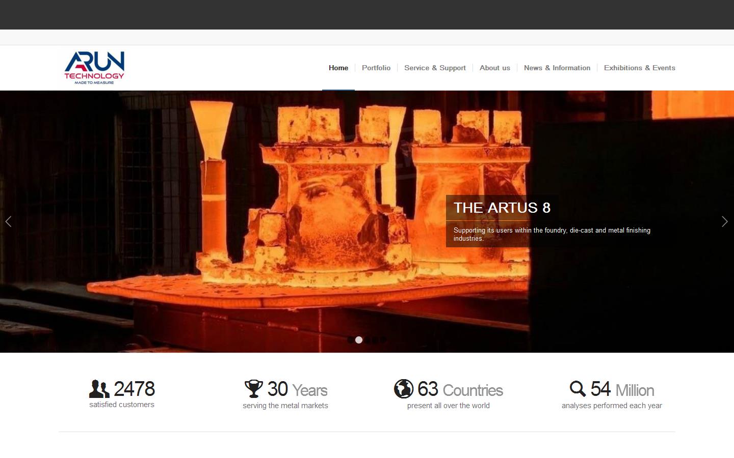 Arun Technology Website