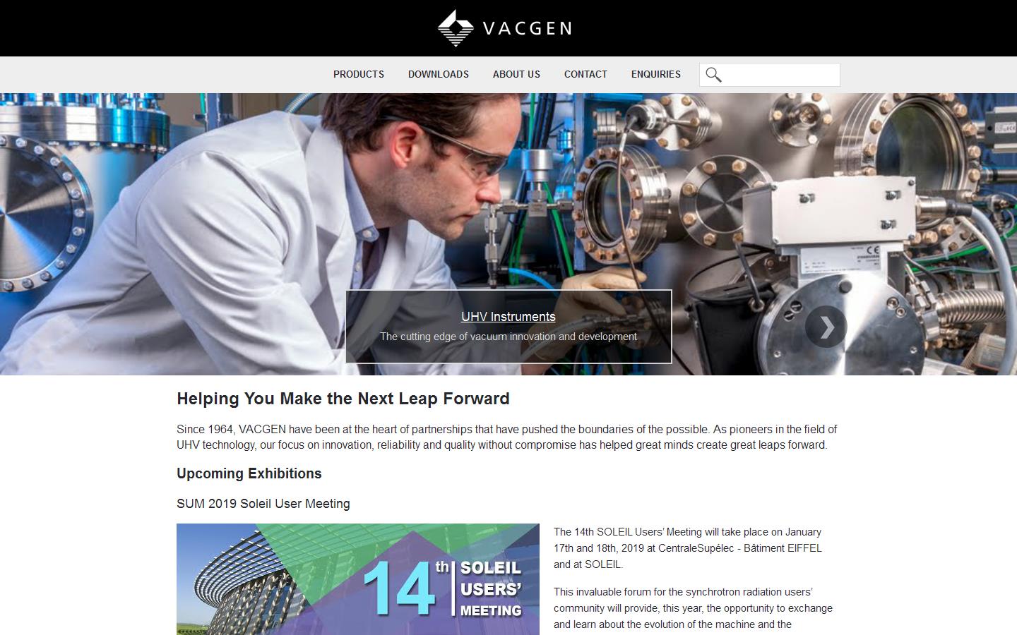 Vacgen Website