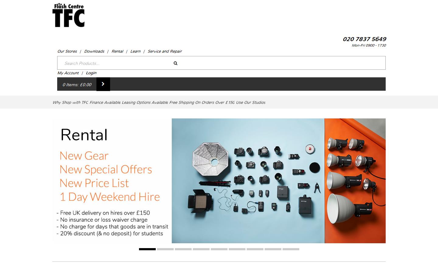 The Flash Centre Website