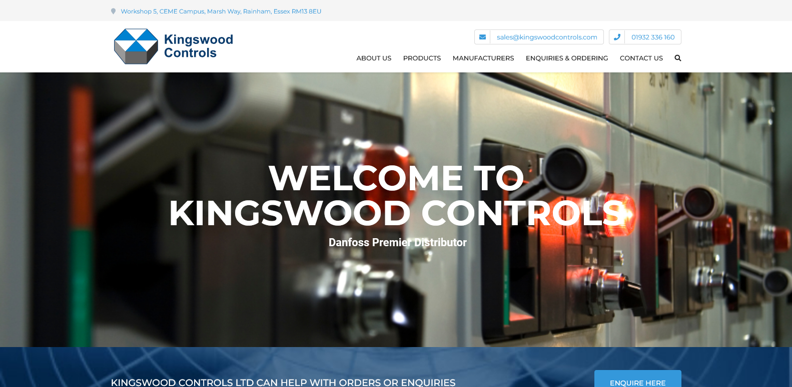 Kingswood Controls Ltd Website