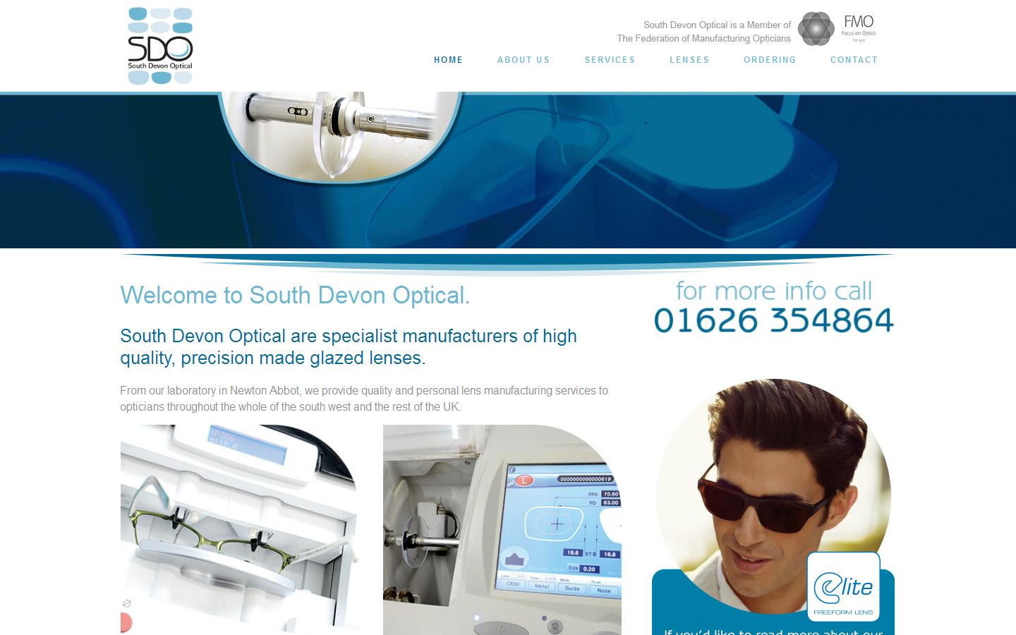 South Devon Optical Website