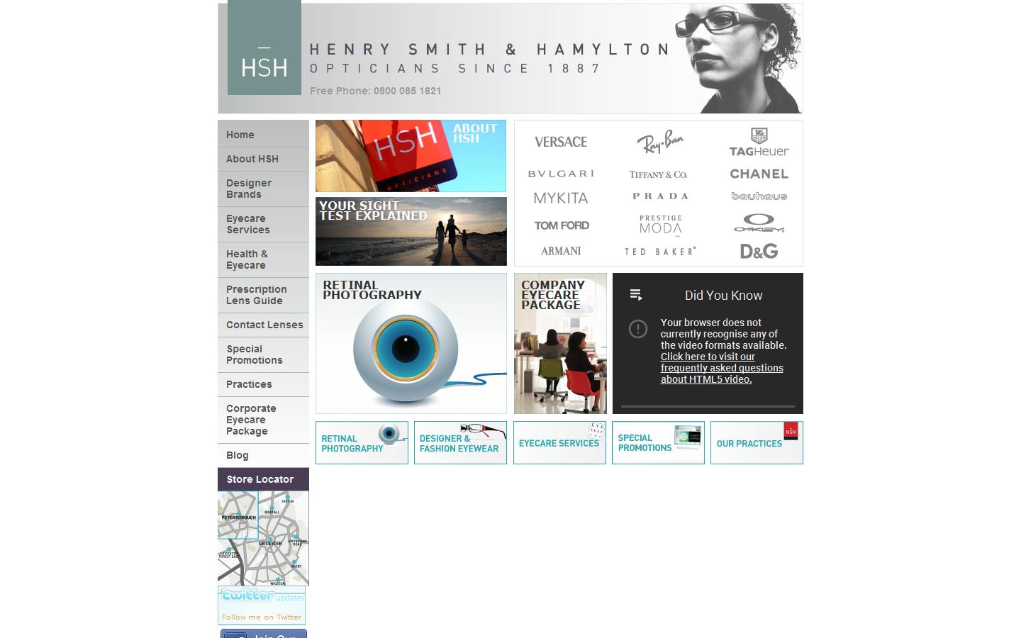 Henry Smith & Hamylton Website