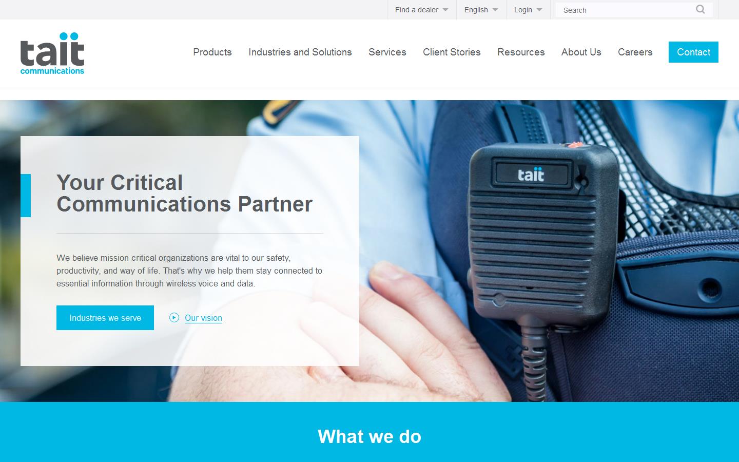 Tait Communications Website