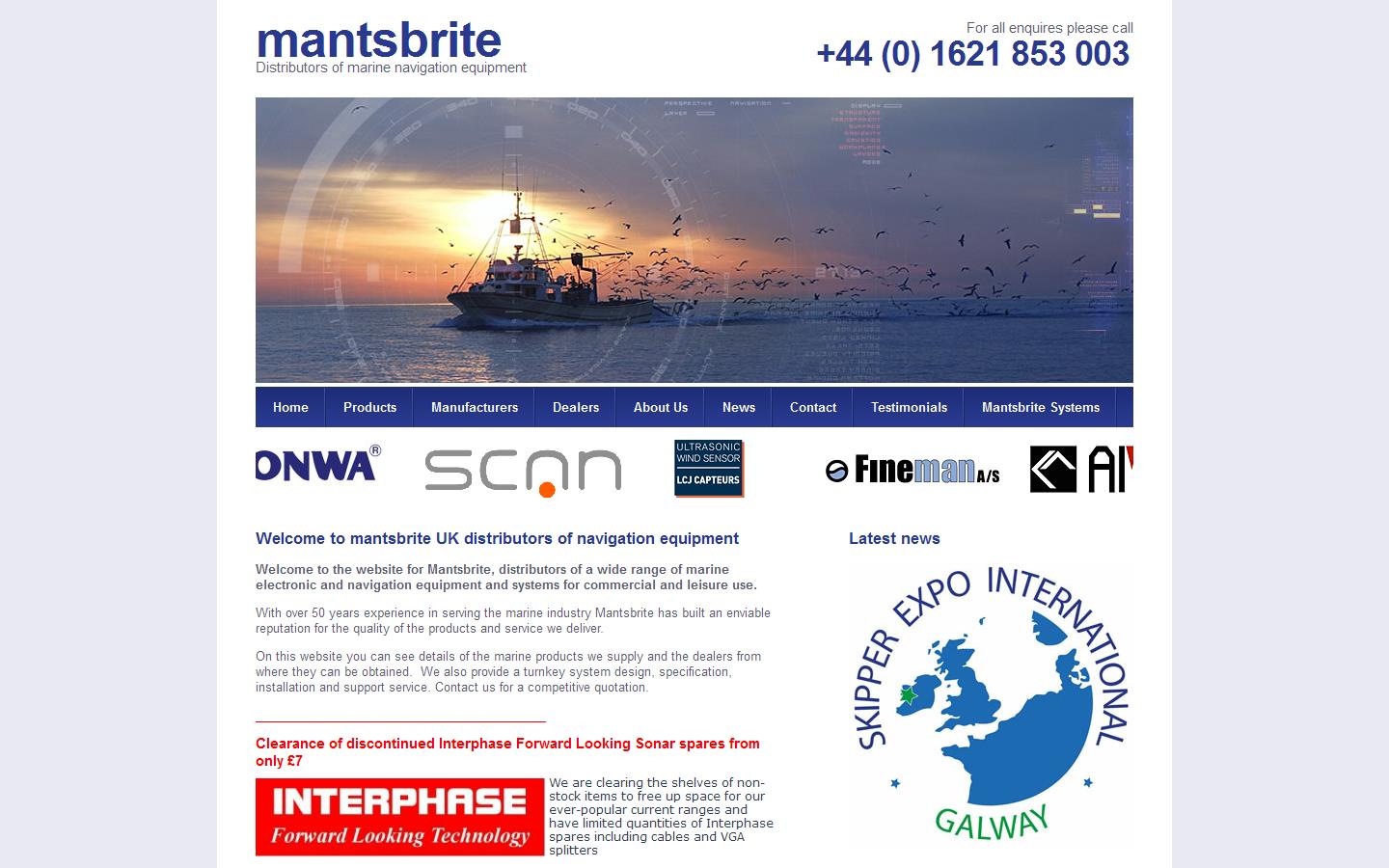 Mantsbrite Website