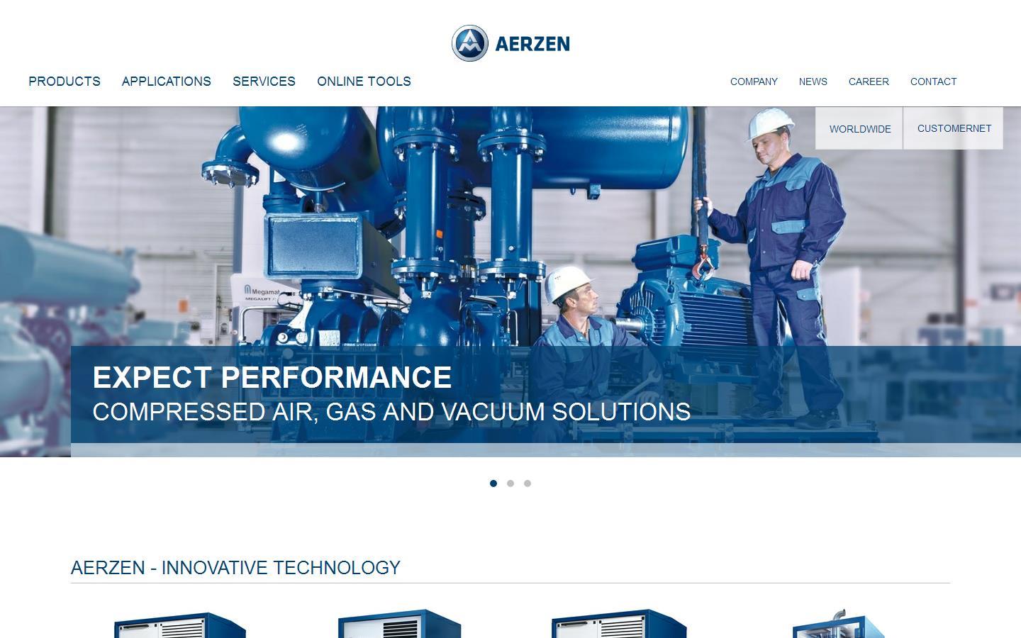 Aerzen Website