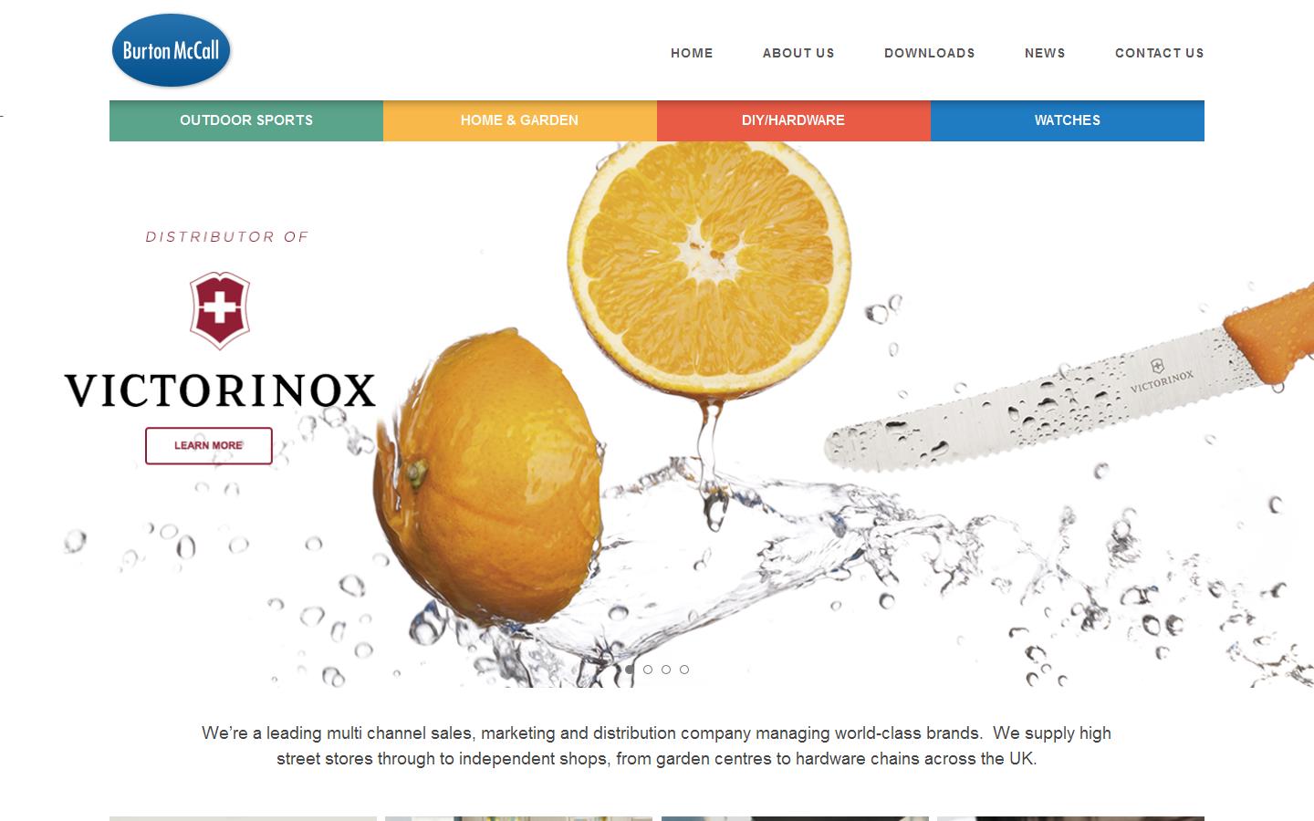 Burton McCall Website