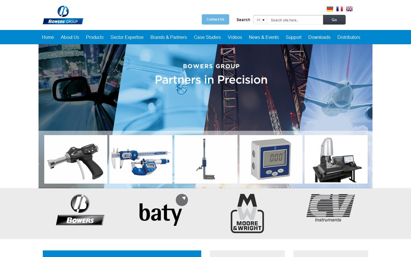 Bowers Metrology Website