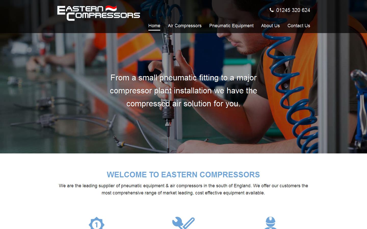 Eastern Compressors Website