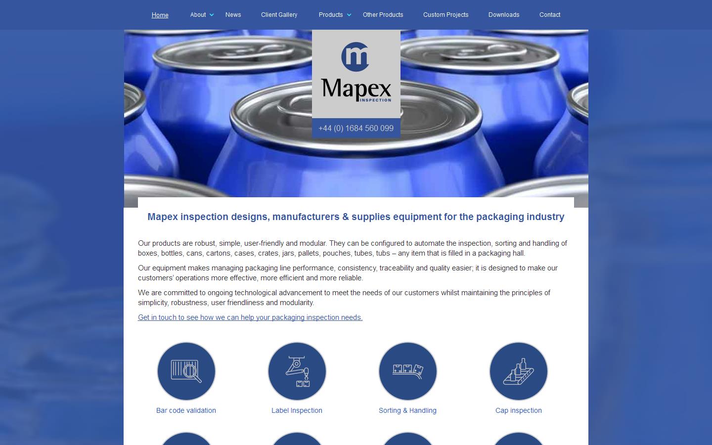 M & A Packaging Services Ltd Website