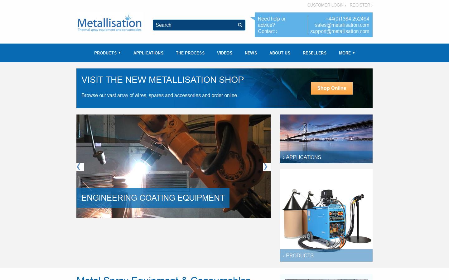 Metallisation Website