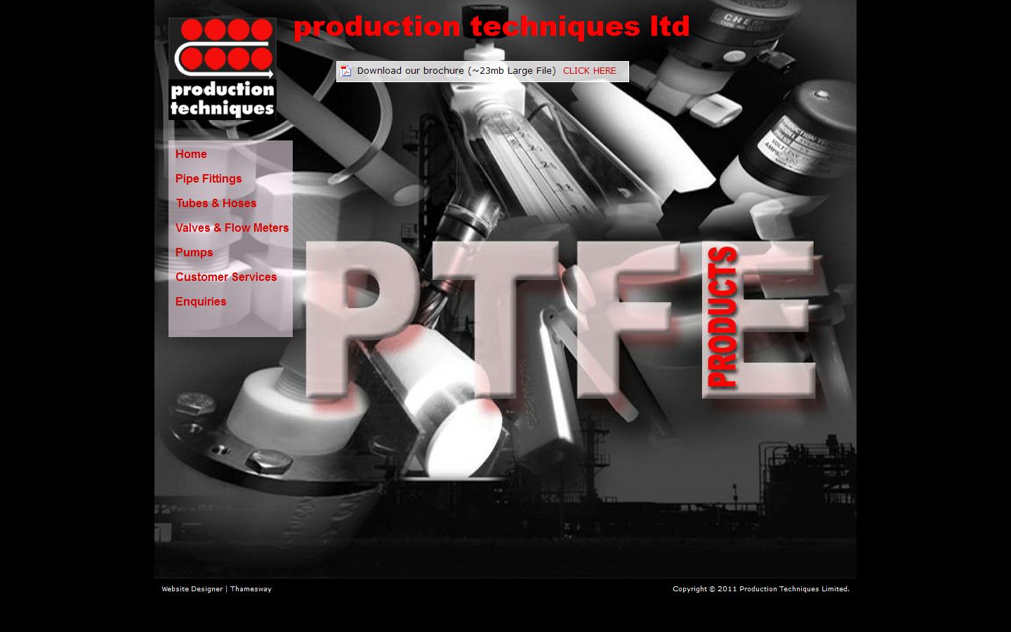 Production Techniques Ltd Website