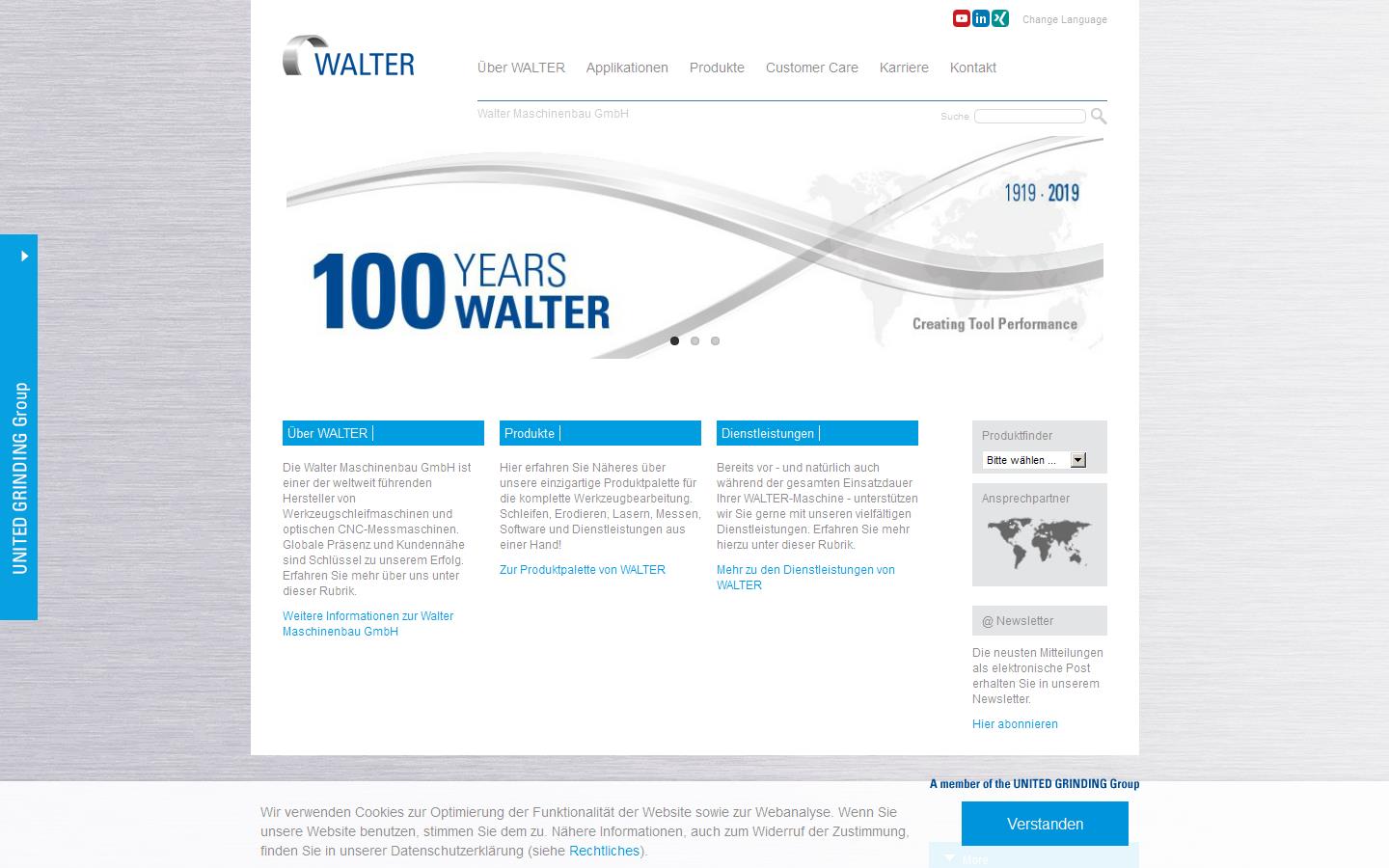 Walter Ewag UK Ltd Website
