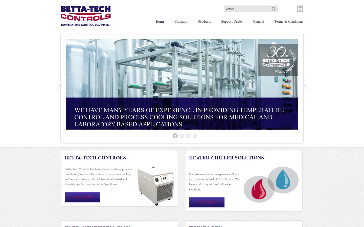 Betta-tech Controls Website
