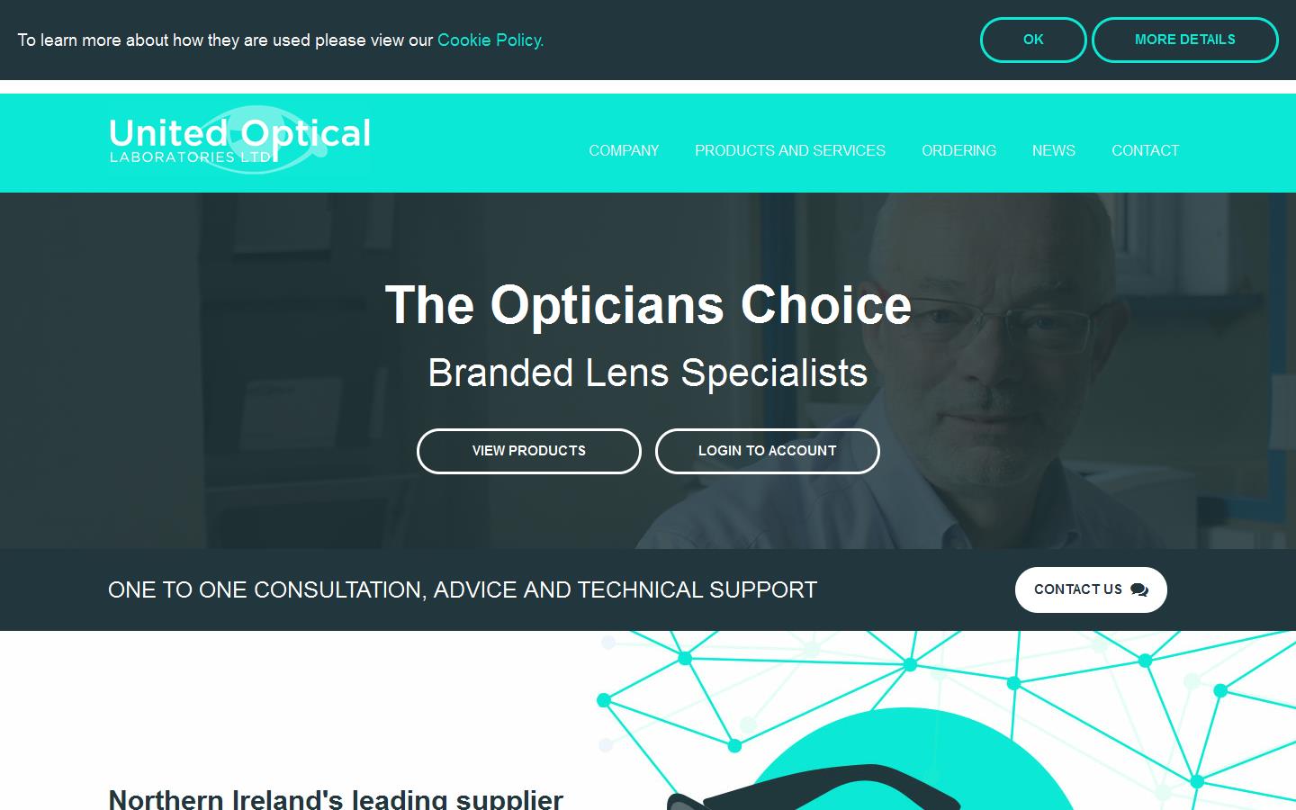 United Optical Laboratories Ltd Website