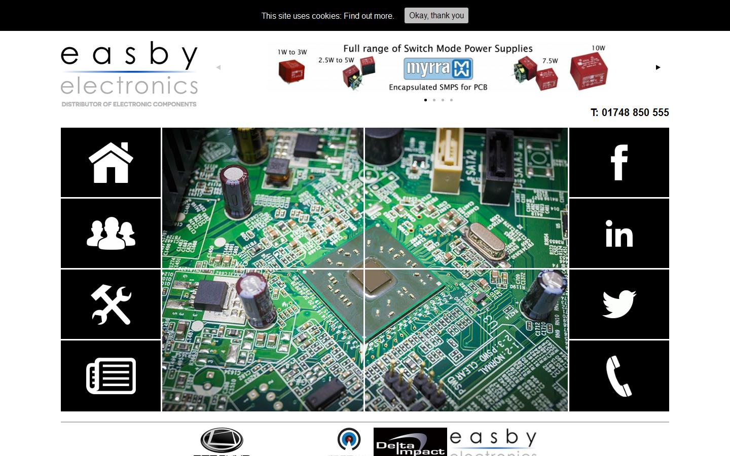 Easby Electronics Website