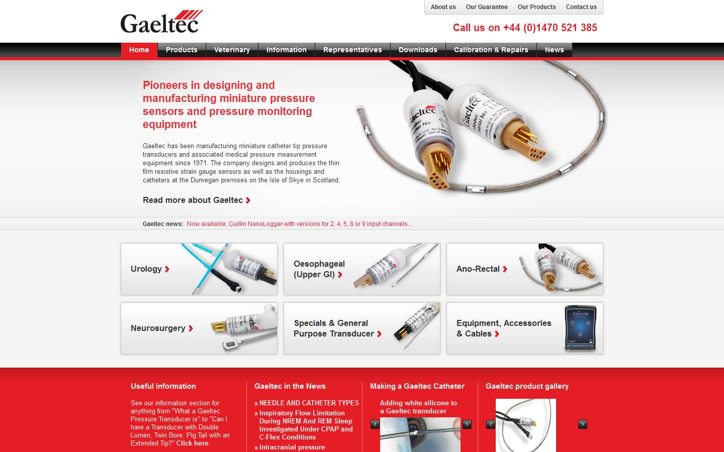 Gaeltec Devices Ltd Website