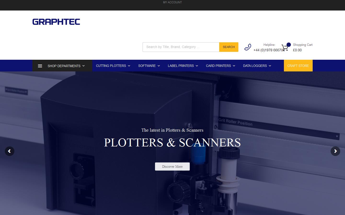 Graphtec Website