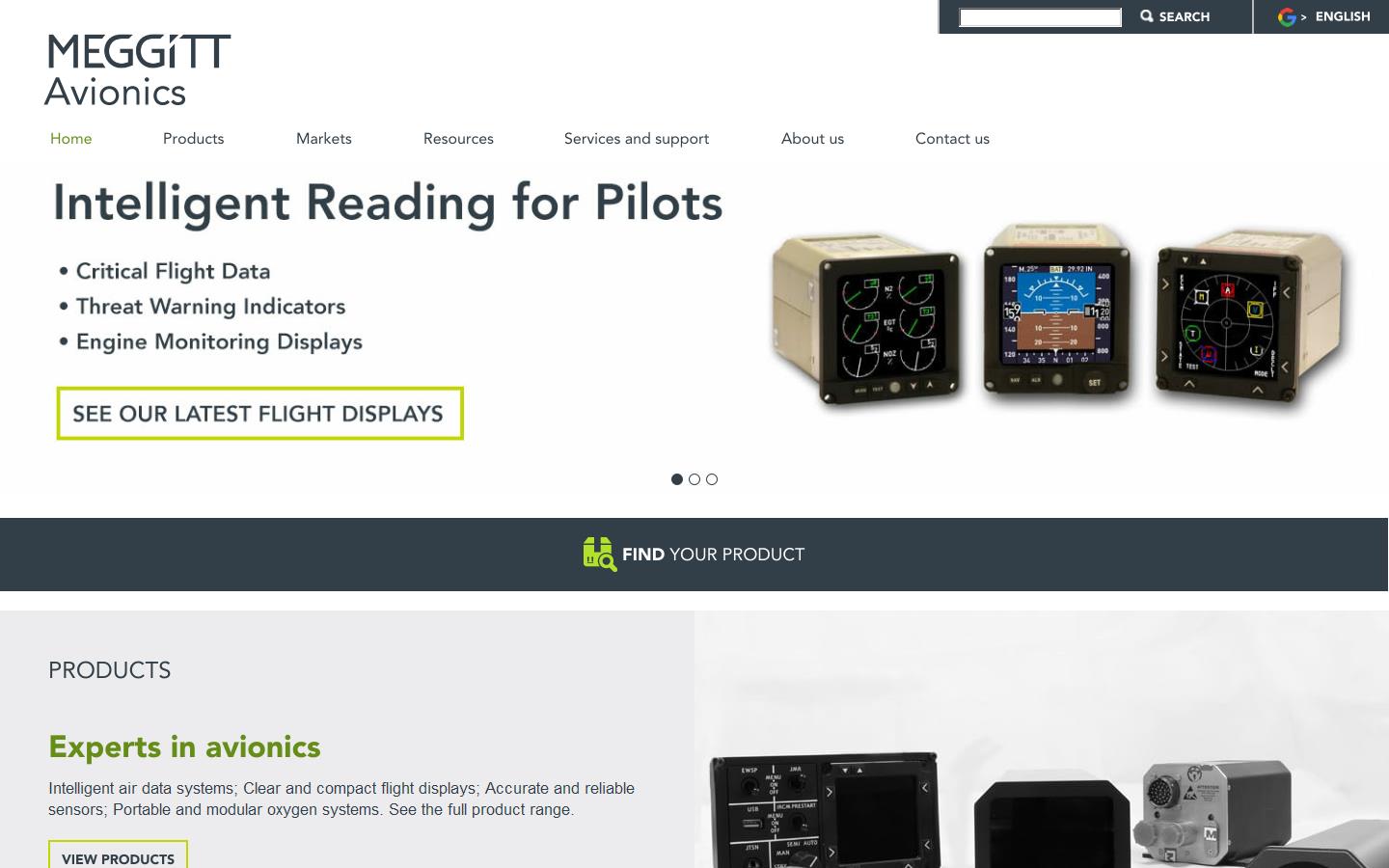 Meggitt Avionics Website