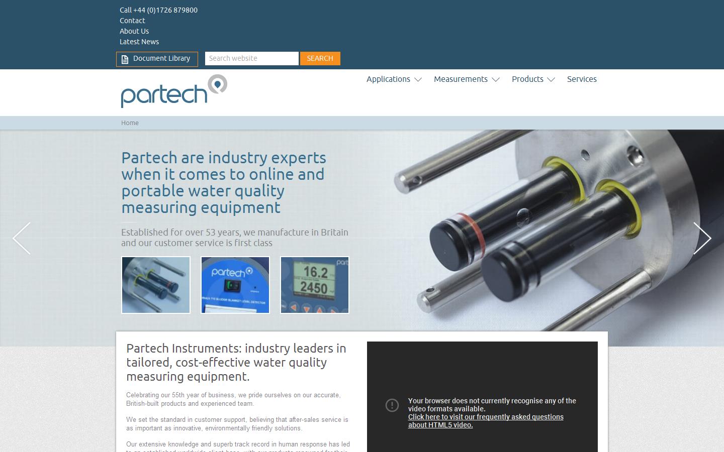 Partech Website