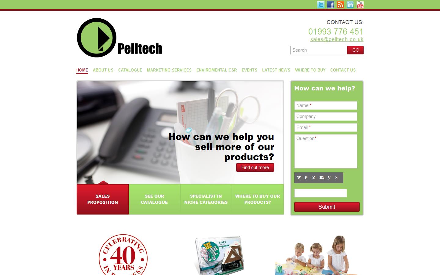 Pelltech Website
