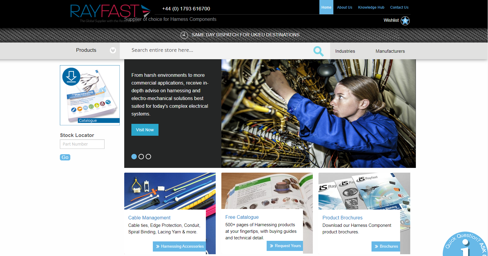 I S Rayfast Ltd Website