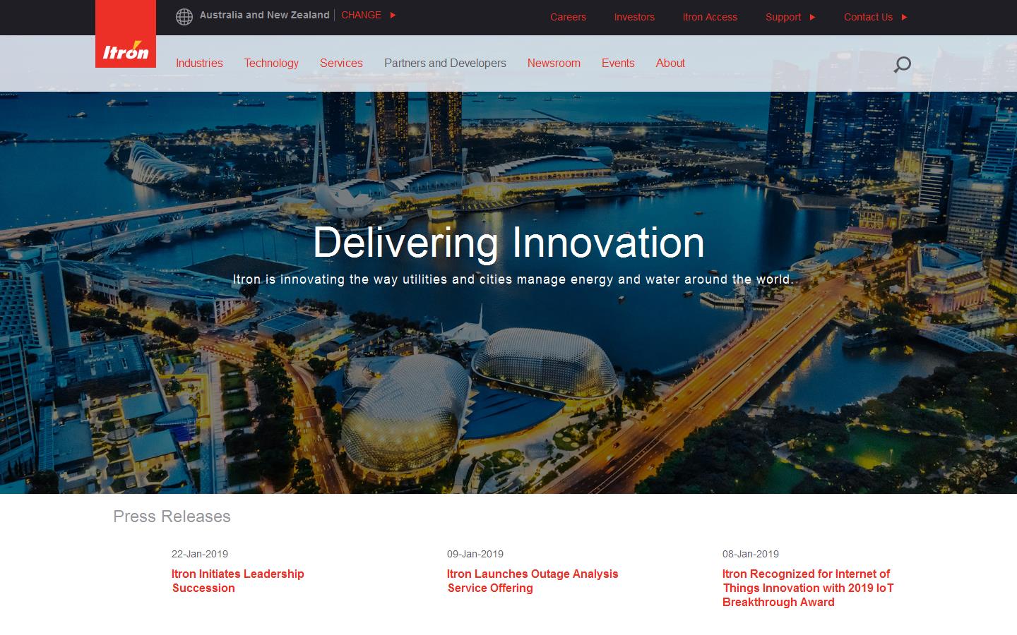 Itron Website