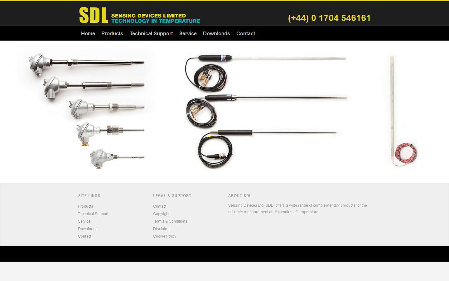 Sensing Devices Ltd Website