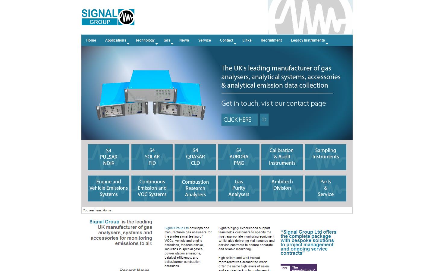 Signal Group Ltd Website