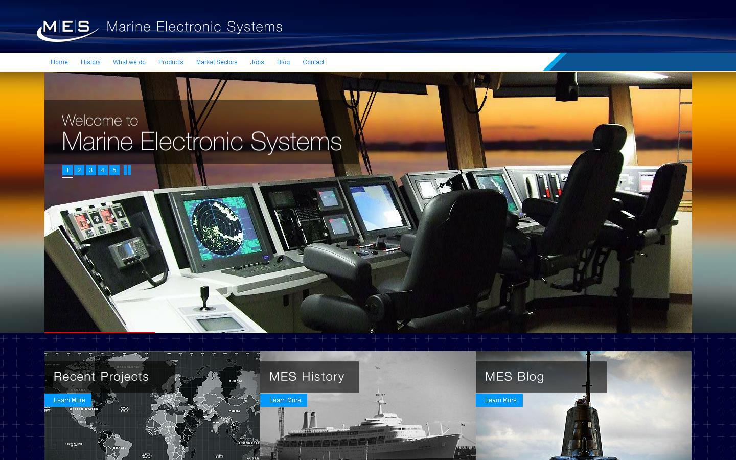 Marine Electronic Systems Website