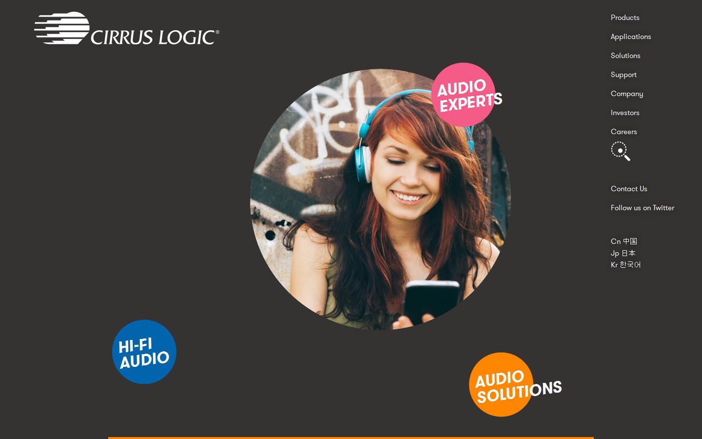 Wolfson Microelectronics Plc Website