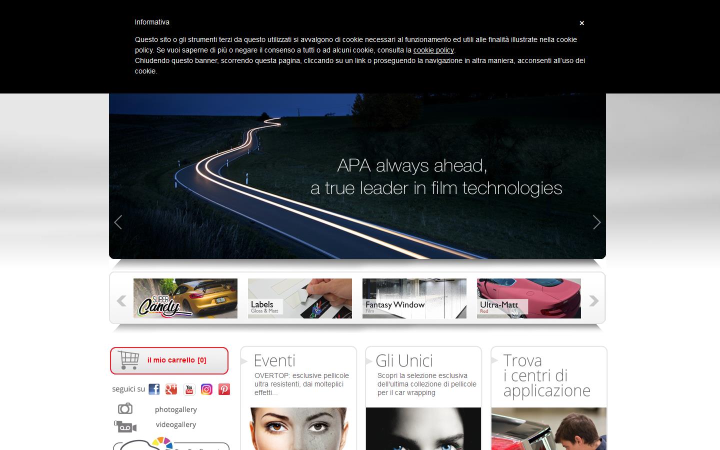 APA UK Ltd Website