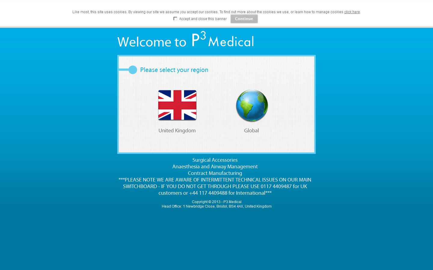 P3 Medical Website