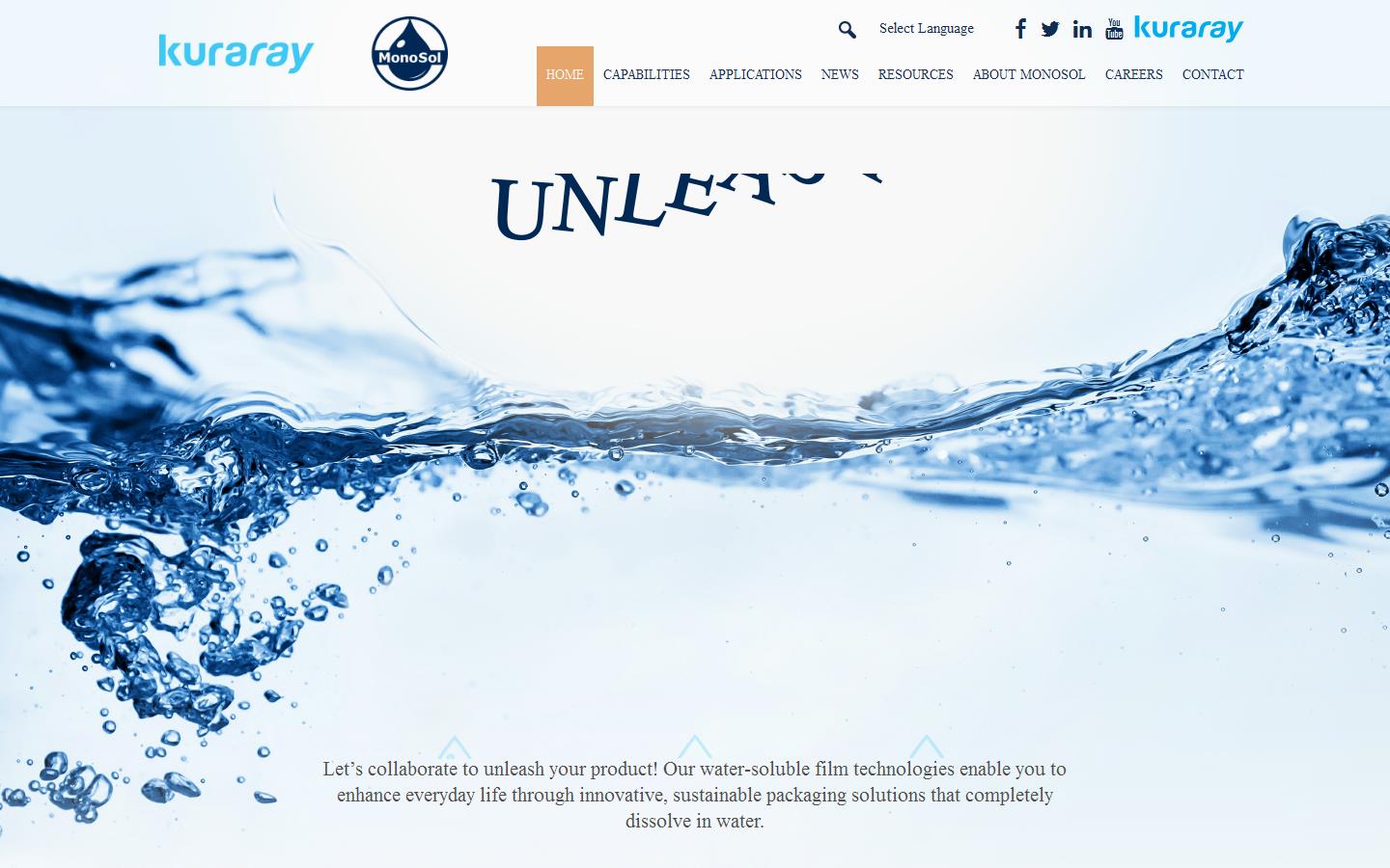 Monosol a F Ltd Website