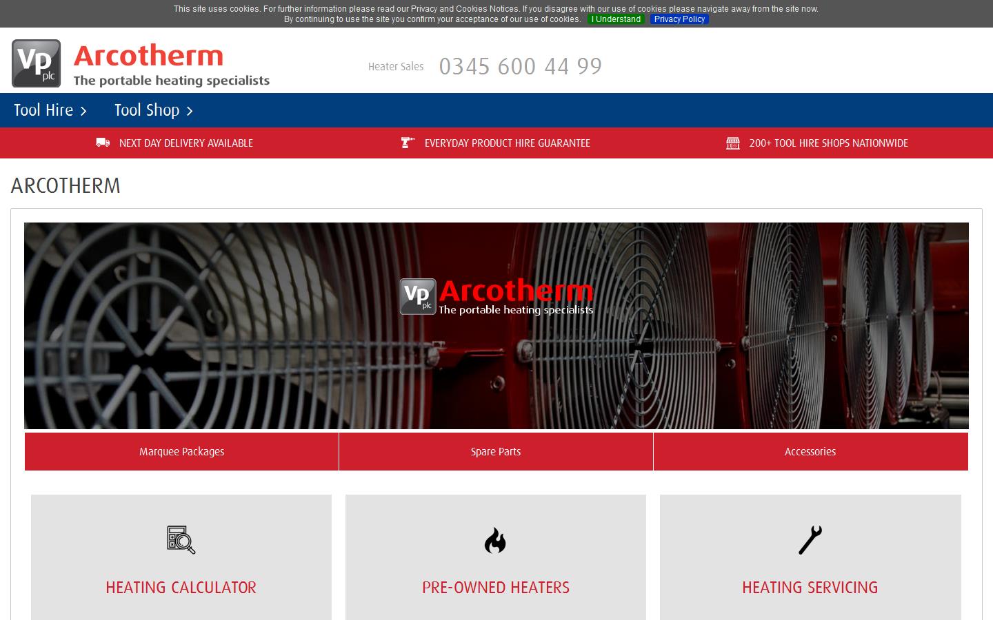 Acrotherm Website