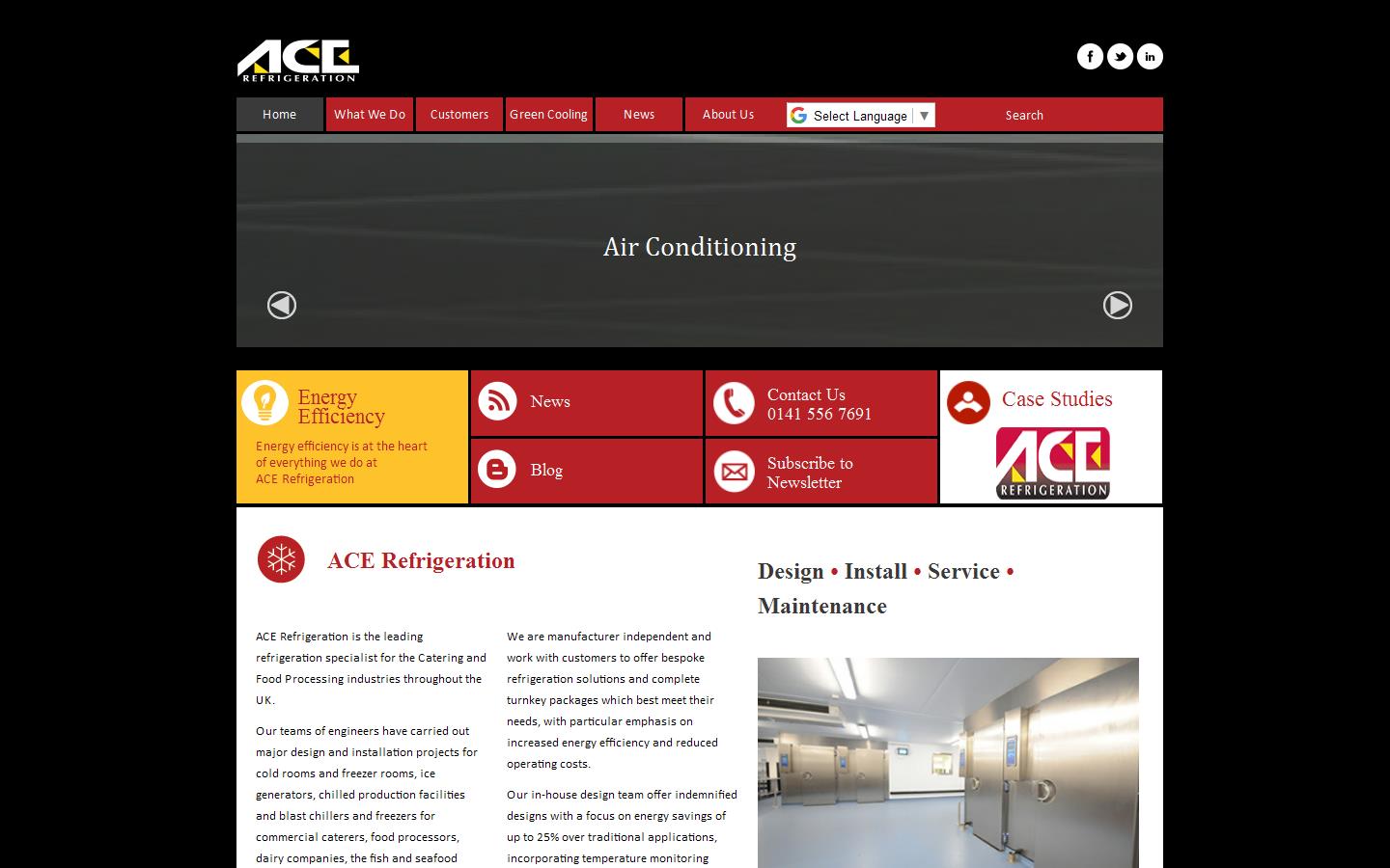 Automatic Cooling Engineers Website