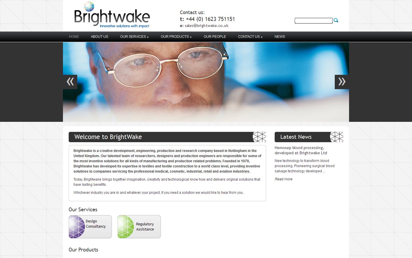 Brightwake Ltd Website