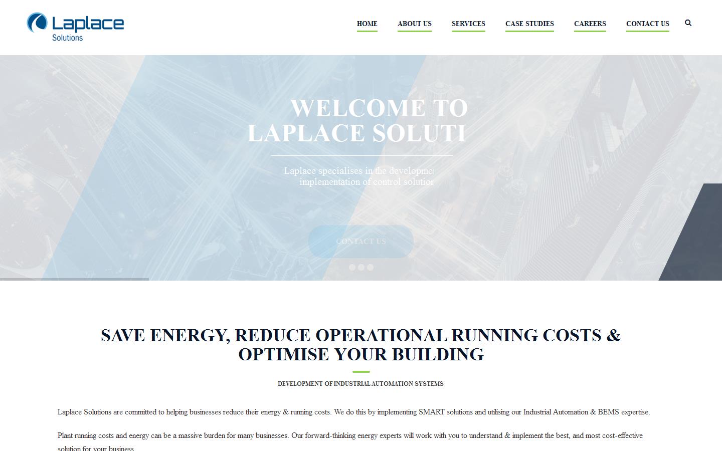 Laplace Electrical Ltd Website