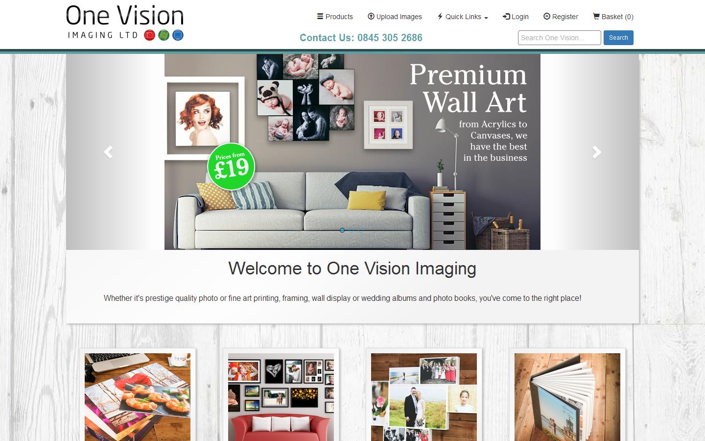 One Vision Imagining Website