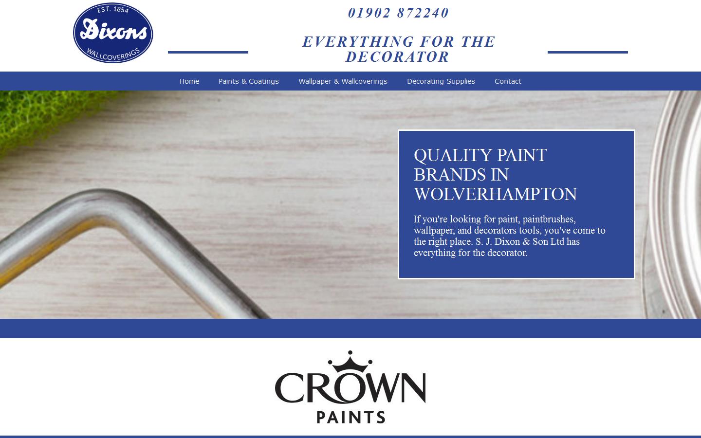 S J Dixon & Son Ltd Website