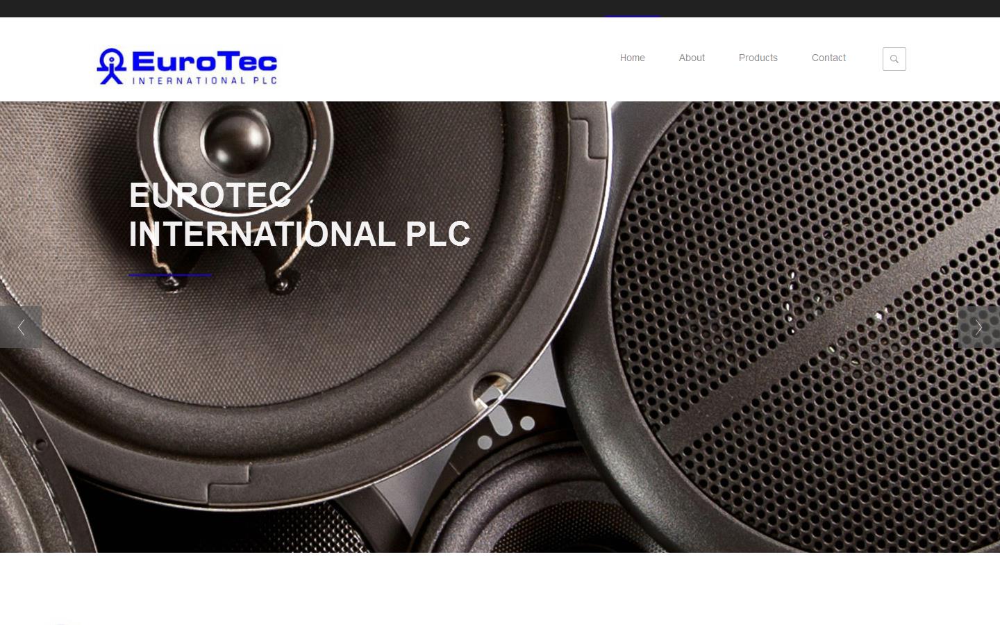 Eurotec International Plc Website